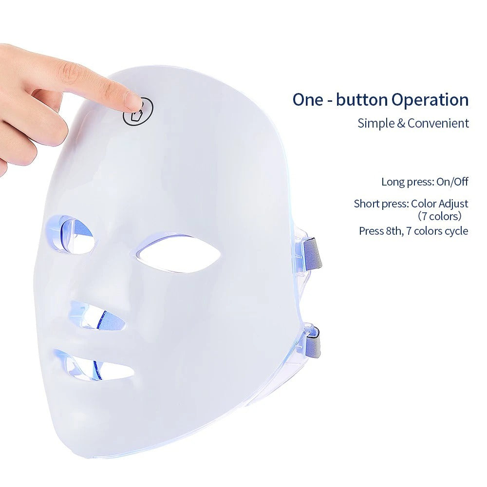 Red Light Therapy LED Face Mask